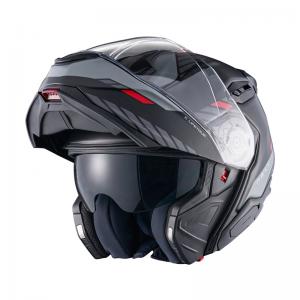 NEXX CASCO MODULARE X.LIFETOUR GLOBE BLACK RED MATT