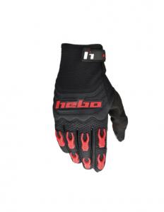 HEBO GUANTI BAGGY BLACK-RED