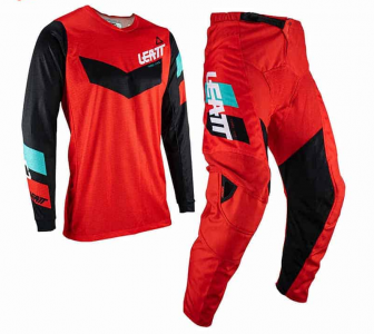 LEATT COMPLETO MX BAMBINI RIDE KIT 3.5 MINI/JUNIOR RED/BLACK