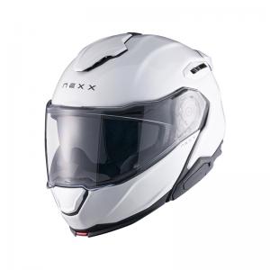 NEXX CASCO MODULARE X.LIFETOUR PLAIN WHITE PEARL