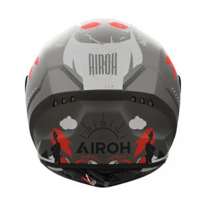 AIROH CASCO CONNOR DESPERADO ORANGE MATT