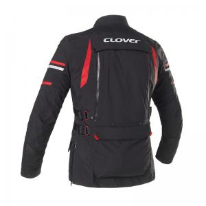 CLOVER GIACCA LAMINATOR 2 WP NERO ROSSO