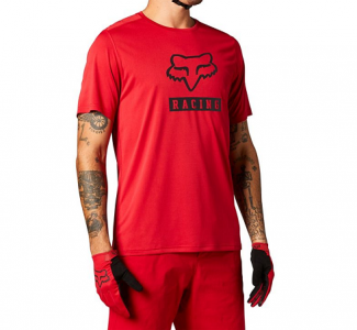 FOX MTB MAGLIA RANGER BLOCK CHILI