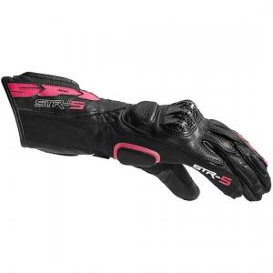 SPIDI GUANTI STR-5 LADY NERO FUCSIA
