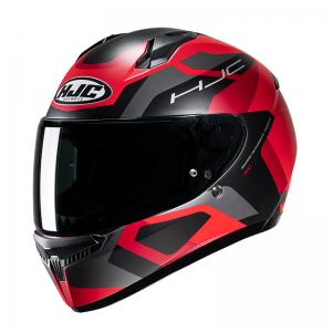 HJC CASCO INTEGRALE C10 TINS MATT BLACK RED