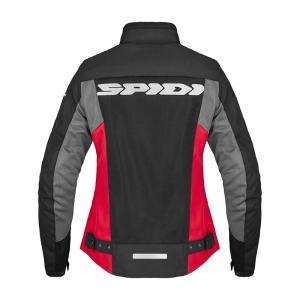 SPIDI GIACCA LADY TRAFORATA CORSA NET WINDOUT NERO GRIGIO