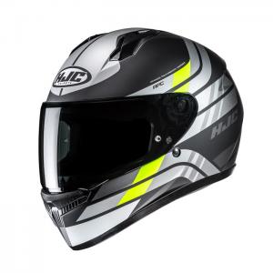 HJC CASCO INTEGRALE C10 HIPER GRIGIO GIALLO OPACO