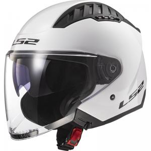 LS2 CASCO JET COPTER 2 SOLID OF600 WHITE