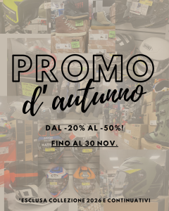 PROMO D'AUTUNNO