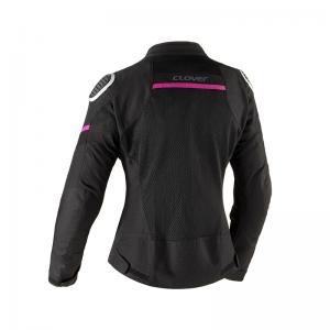 CLOVER GIACCA AIRJET 6 LADY NERO FUXIA