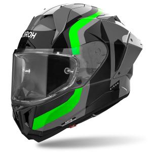 AIROH CASCO GP 800 COMPETITION GREEN GLOSS