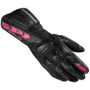 SPIDI GUANTI STR-5 LADY NERO FUCSIA
