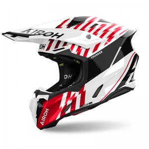 AIROH CASCO TWIST 3 THUNDER RED GLOSS