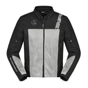 SPIDI GIACCA TRAFORATA CORSA NET WINDOUT NERO GRIGIO