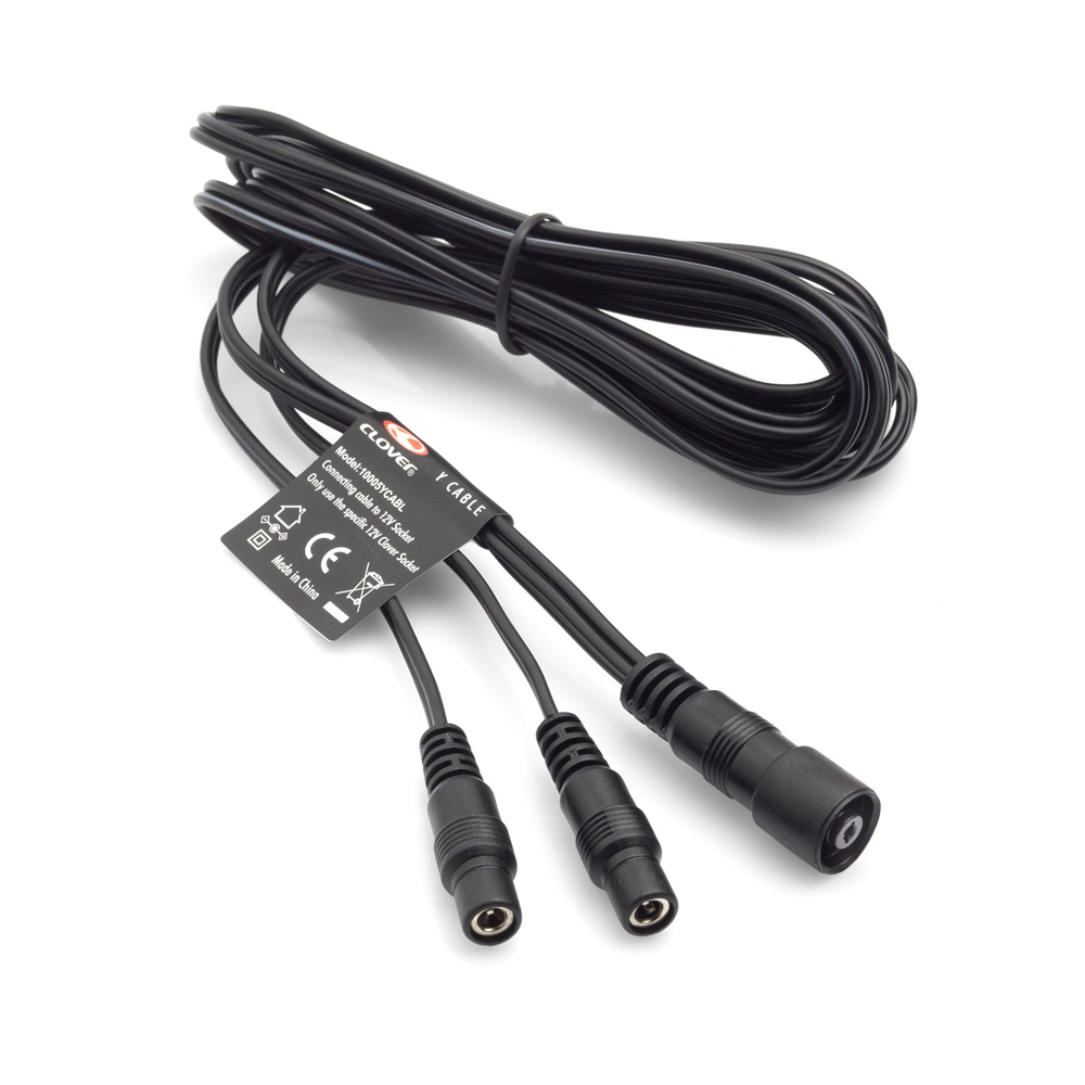 CLOVER CAVO Y PER CONNESSIONE GUANTI RISCALDATI