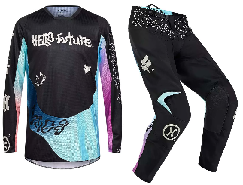 FOX 180 COMPLETO CROSS HELLO FUTURE BLACK