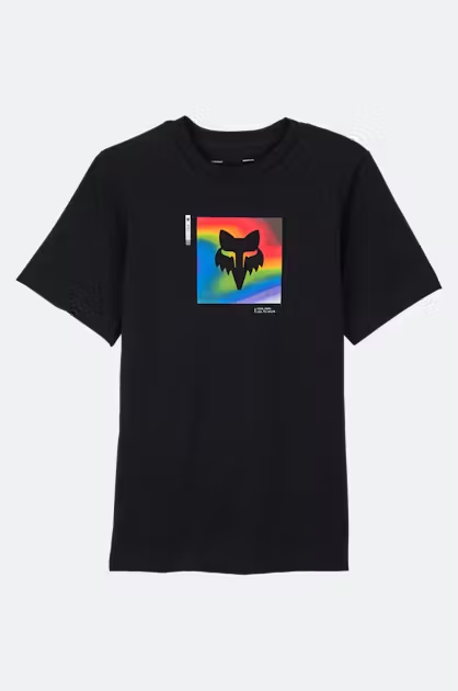 FOX T-SHIRT YOUTH SCANS PREMIUM BLACK